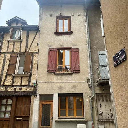 Maison Typique Dans La Bastide Medievale Feriehus